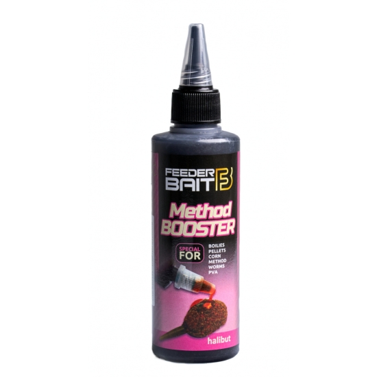 Feeder bait method booster halibut